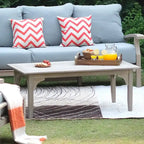 Table basse de jardin en teck Leon de Cambridge Casual