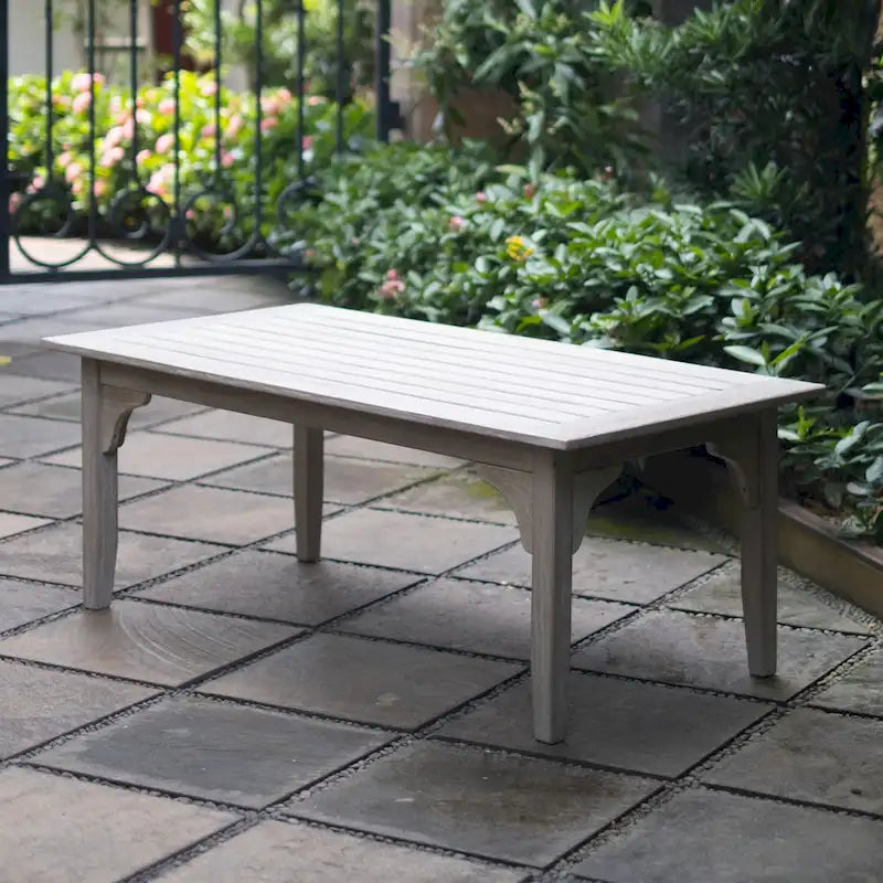 Table basse de jardin en teck Leon de Cambridge Casual