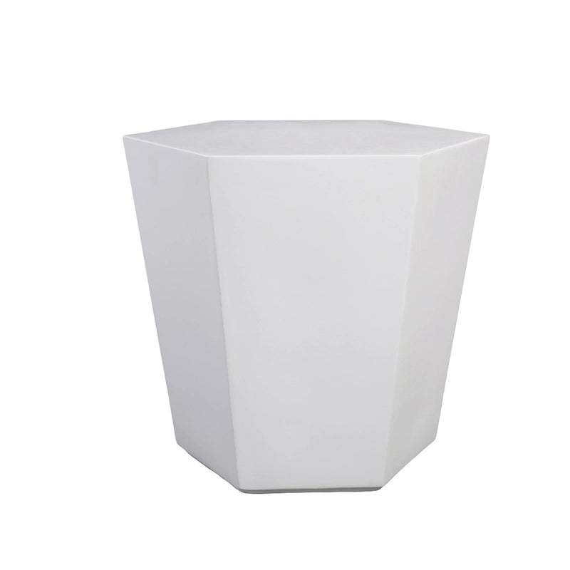 UPHA Outdoor 24-inch Concrete Accent Side Table, Coffee Table