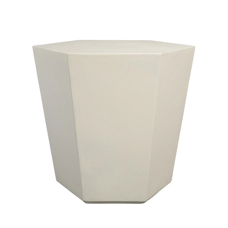Table d'appoint ou table basse d'extérieur UPHA en béton de 24 pouces