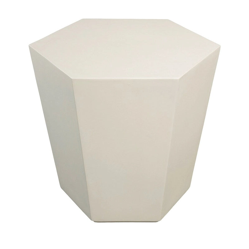 Table d'appoint ou table basse d'extérieur UPHA en béton de 24 pouces