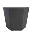 Table d'appoint ou table basse d'extérieur UPHA en béton de 24 pouces