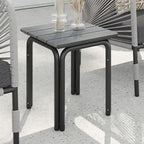 Ensemble de conversation d'extérieur 3 pièces Corvus Serenity avec coussins Sunbrella