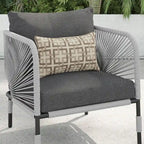 Ensemble de conversation d'extérieur 3 pièces Corvus Serenity avec coussins Sunbrella