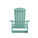 Lot de 2 chaises Adirondack pliantes en polyrésine - Chaise de patio intérieure/extérieure