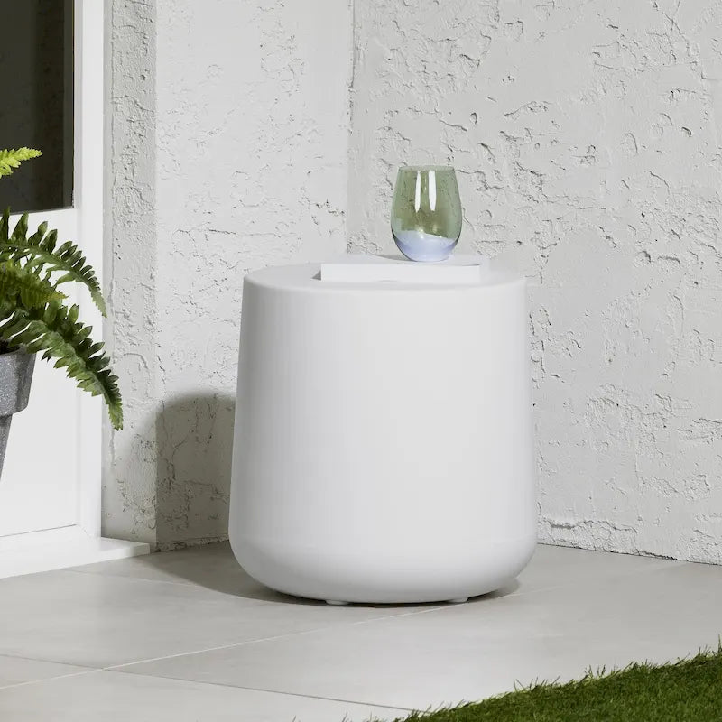 South Shore Dalya Round Outdoor Side Table