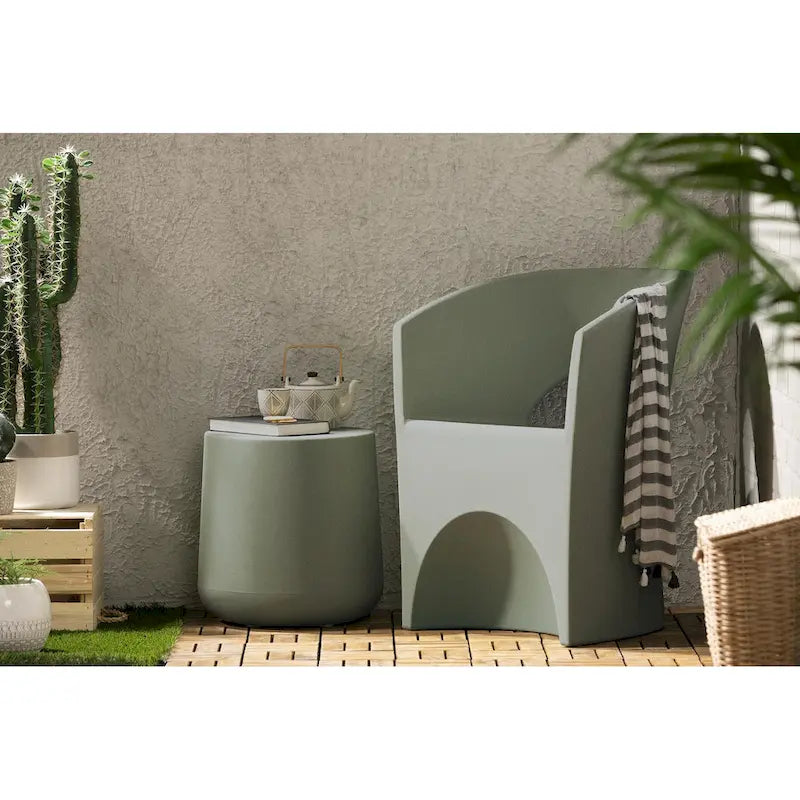 Table d'appoint ronde extérieure Dalya South Shore