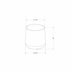 Table d'appoint ronde extérieure Dalya South Shore