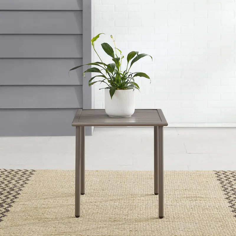 Table d'appoint d'extérieur en métal Cali Bay - 19,75x19,75x19,75