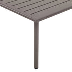 Table d'appoint d'extérieur en métal Cali Bay - 19,75x19,75x19,75