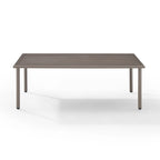 Table basse d'extérieur Cali Bay en métal - 23,5x39,25x13,75