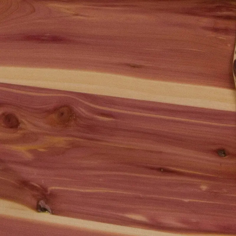 Table basse en billot de cèdre rouge