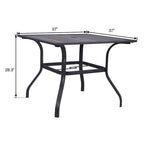 Table de salle à manger d'extérieur Kozyard Coolmen