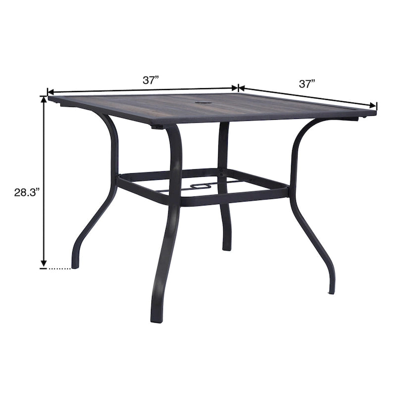 Table de salle à manger d'extérieur Kozyard Coolmen