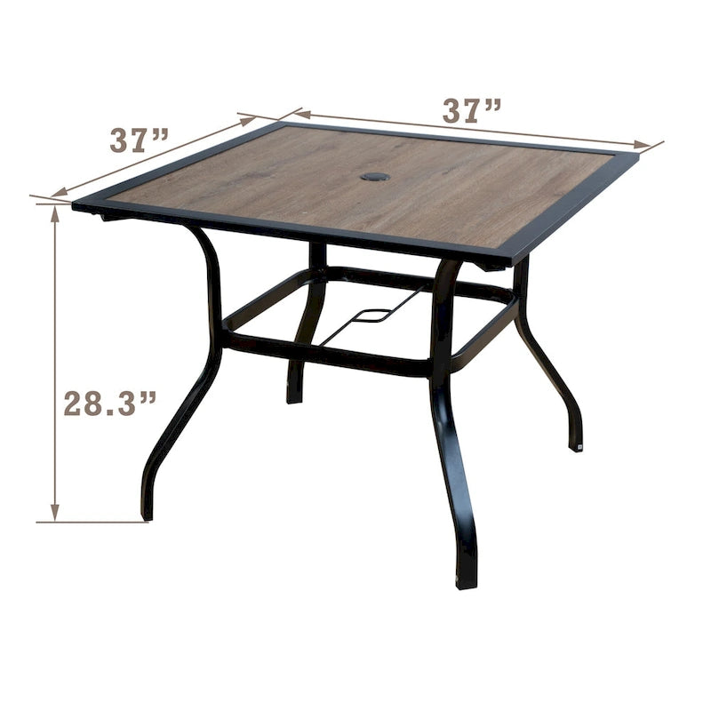 Table de salle à manger d'extérieur Kozyard Coolmen