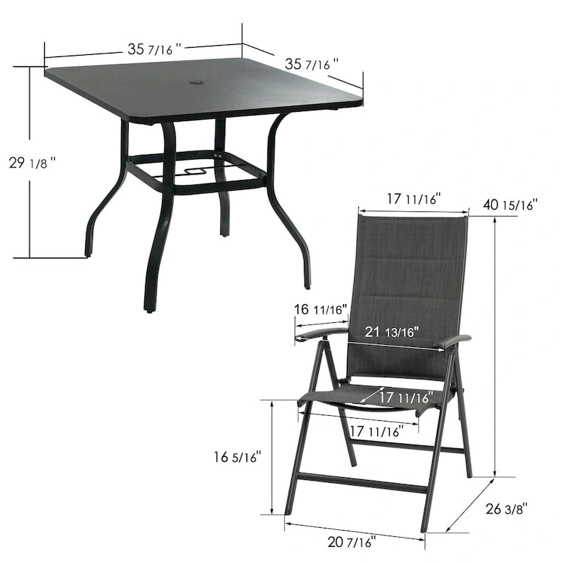 Table de salle à manger d'extérieur Kozyard Coolmen