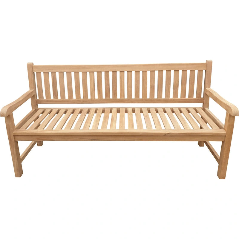 Banc d'extérieur en teck Seven Seas Santiago, 1,80 m