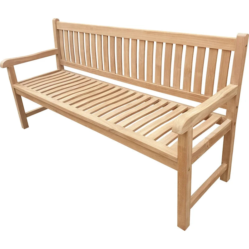 Banc d'extérieur en teck Seven Seas Santiago, 1,80 m