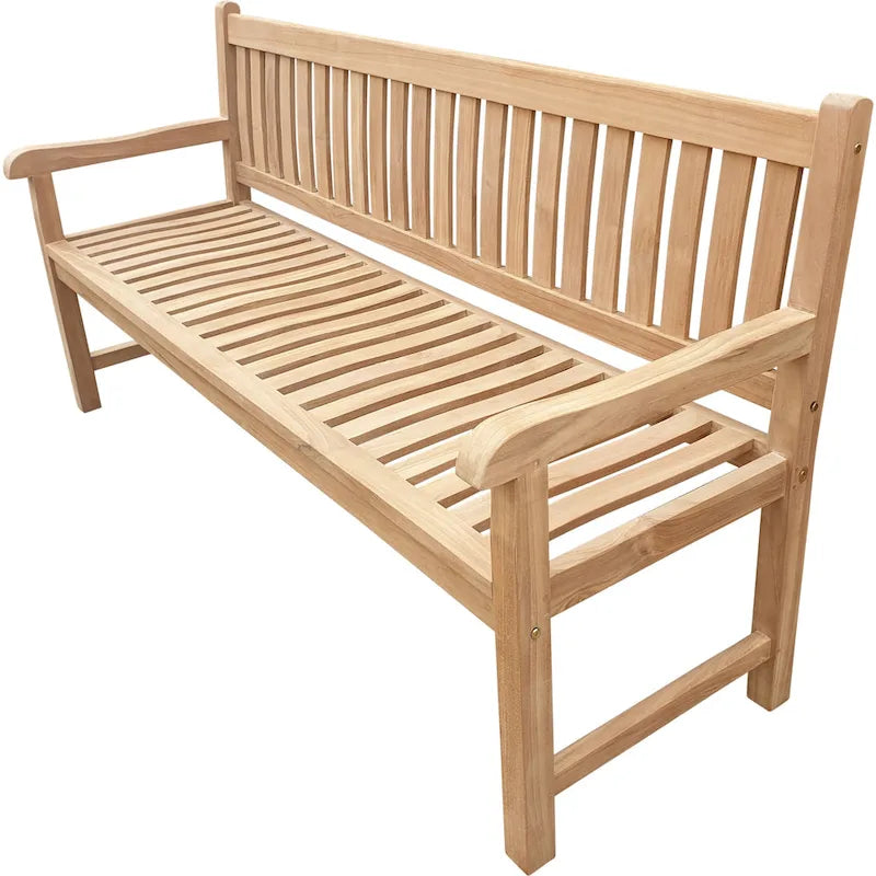 Banc d'extérieur en teck Seven Seas Santiago, 1,80 m