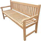 Banc d'extérieur en teck Seven Seas Santiago, 1,80 m