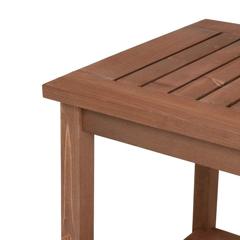 Table d'appoint/basse d'extérieur en sapin