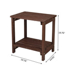 Table d'appoint/basse d'extérieur en sapin