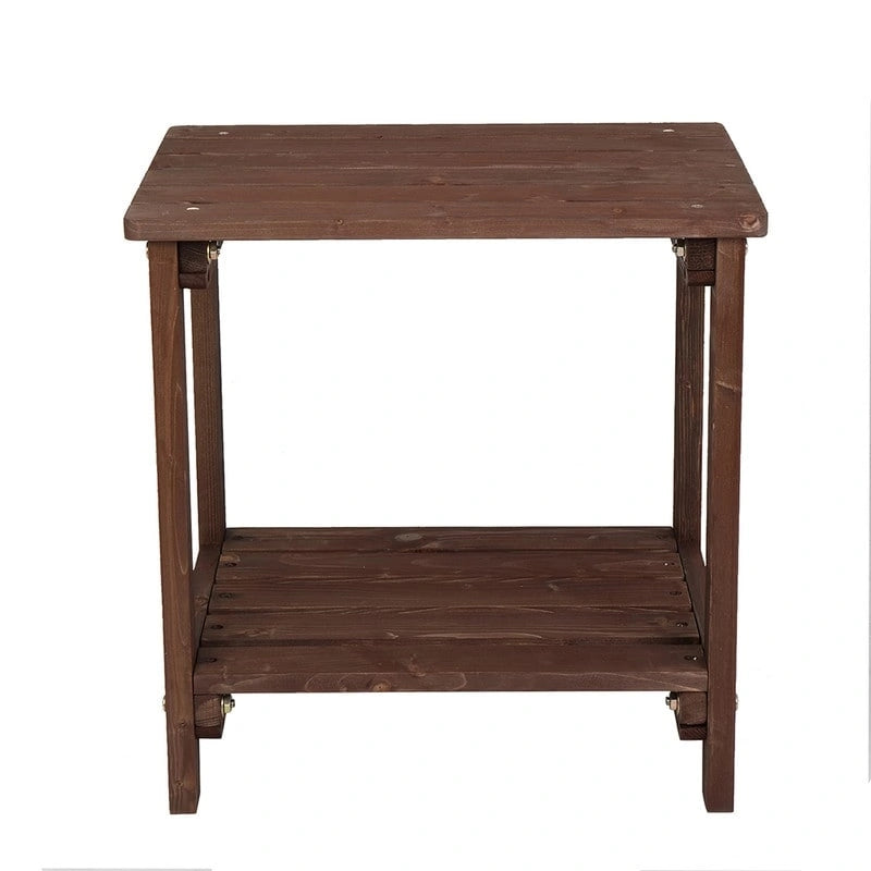 Table d'appoint/basse d'extérieur en sapin