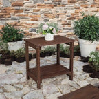 Table d'appoint/basse d'extérieur en sapin