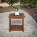 Table d'appoint/basse d'extérieur en sapin