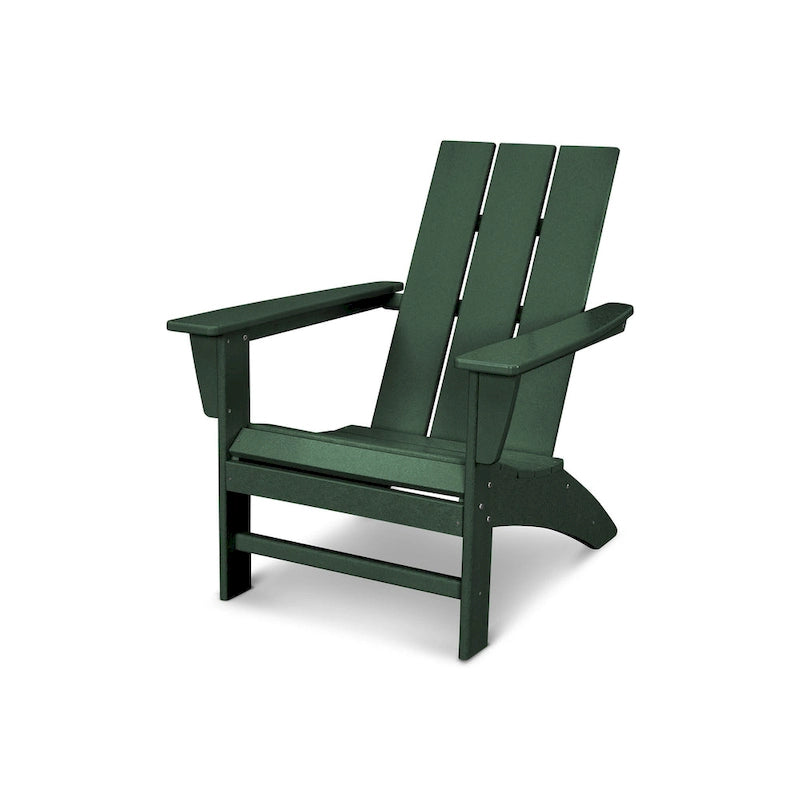 Chaise Adirondack moderne d'extérieur POLYWOOD