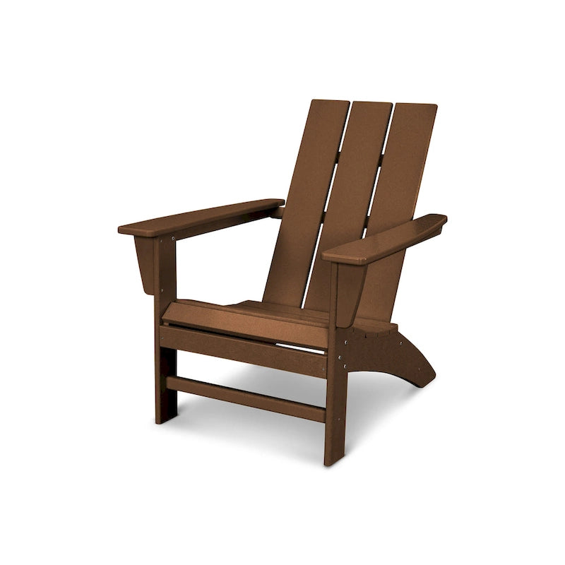 Chaise Adirondack moderne d'extérieur POLYWOOD