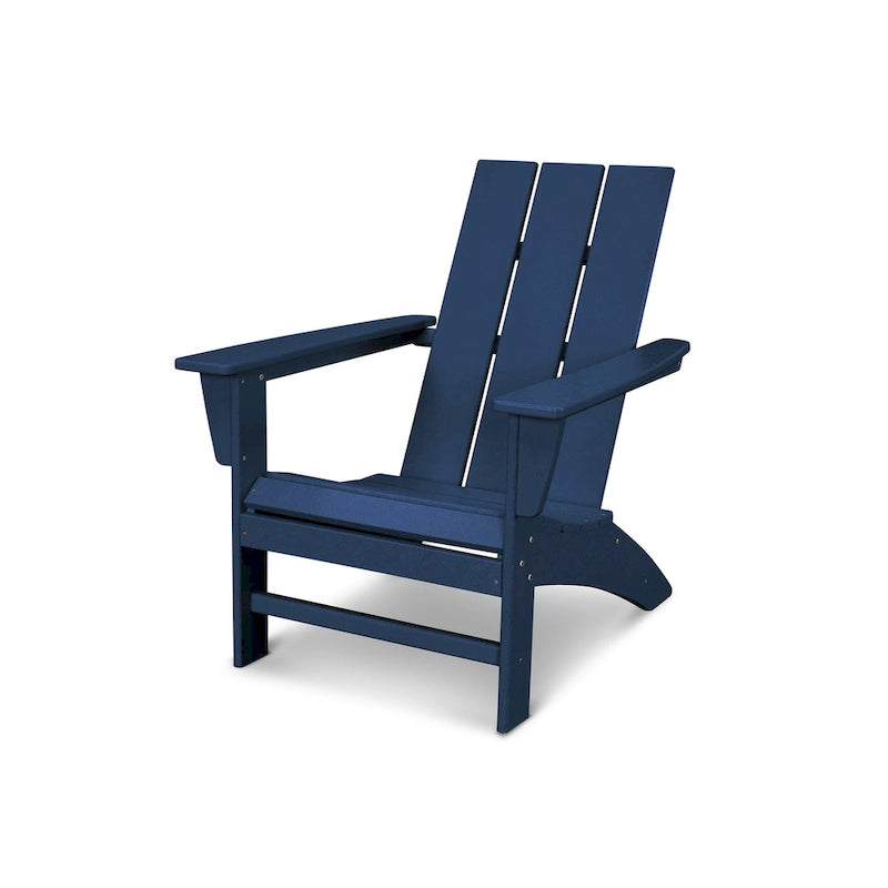Chaise Adirondack moderne d'extérieur POLYWOOD