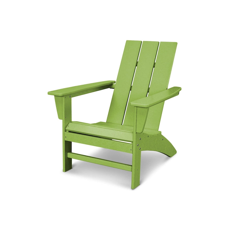 Chaise Adirondack moderne d'extérieur POLYWOOD