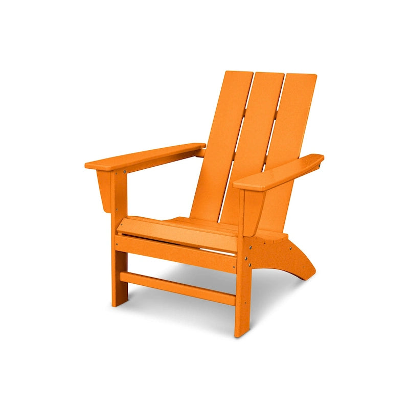 Chaise Adirondack moderne d'extérieur POLYWOOD