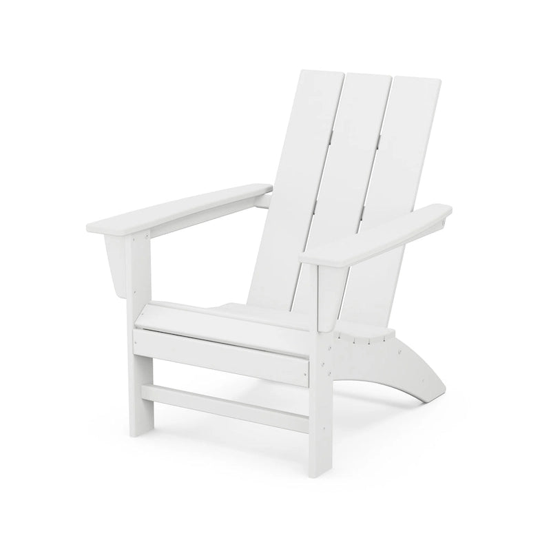 Chaise Adirondack moderne d'extérieur POLYWOOD