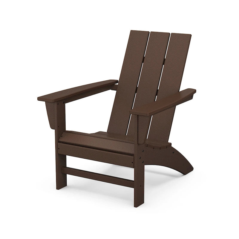 Chaise Adirondack moderne d'extérieur POLYWOOD