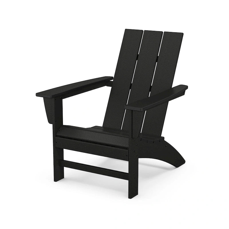 Chaise Adirondack moderne d'extérieur POLYWOOD