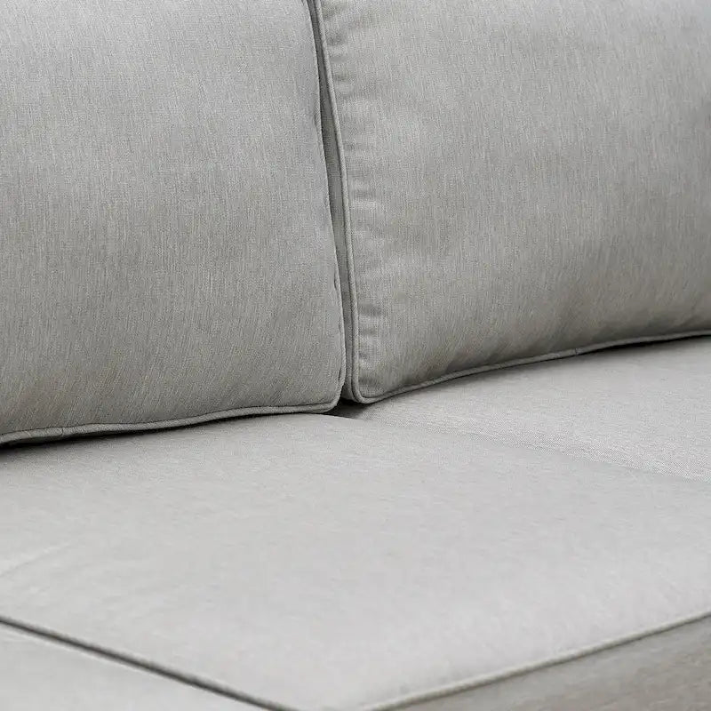 Ensemble de canapé 3 pièces en osier d'extérieur Crosley Capella - 33H x 80W x 132P