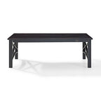 Table basse Crosley Kaplan en bronze huilé