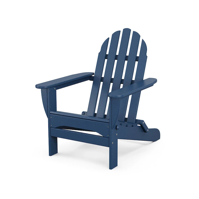 Chaise Adirondack pliante classique d'extérieur POLYWOOD
