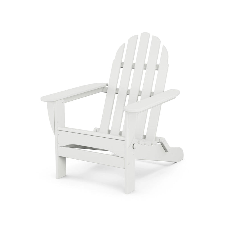 Chaise Adirondack pliante classique d'extérieur POLYWOOD