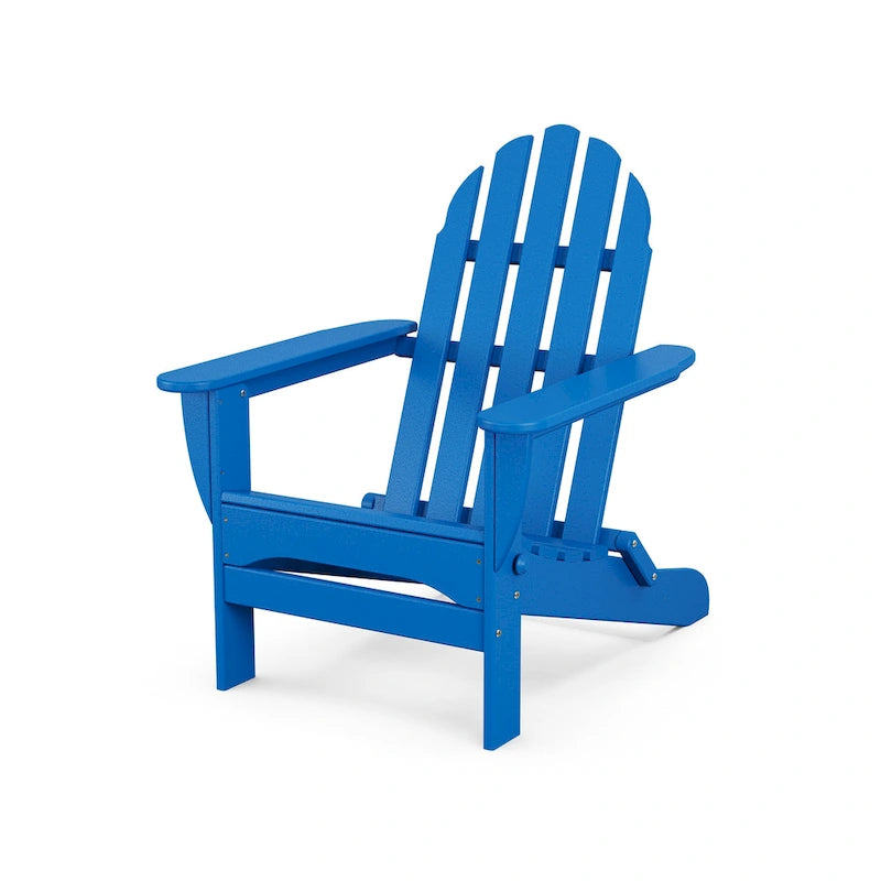Chaise Adirondack pliante classique d'extérieur POLYWOOD