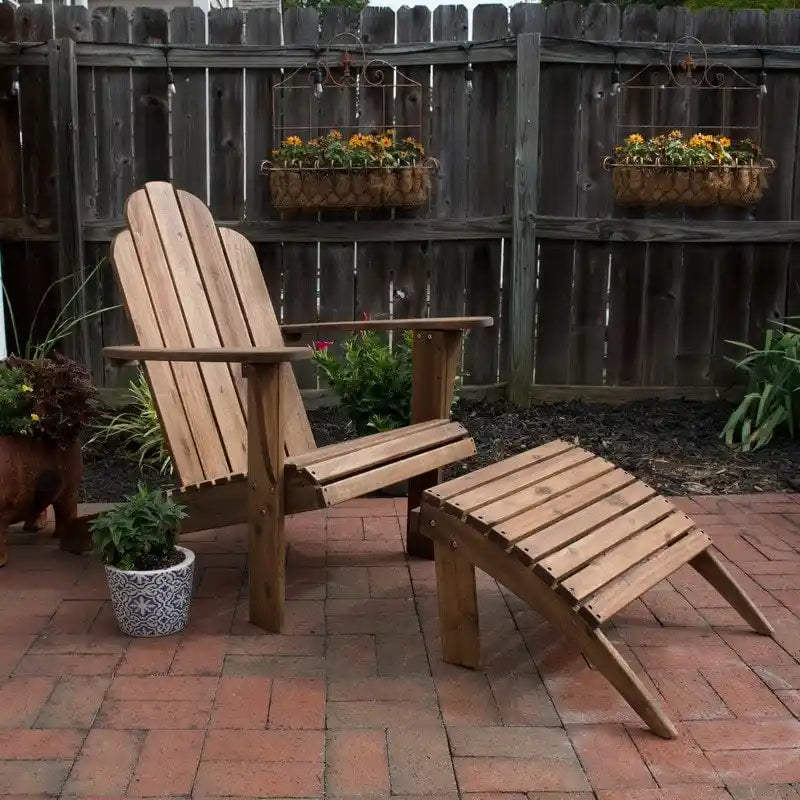Gavil Teck Ottomane Adirondack
