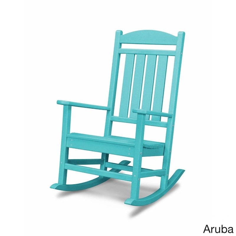 Fauteuil à bascule d'extérieur POLYWOOD Presidential