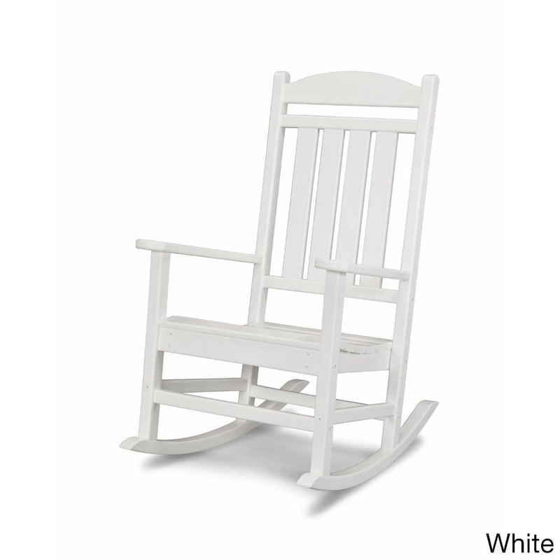 Fauteuil à bascule d'extérieur POLYWOOD Presidential