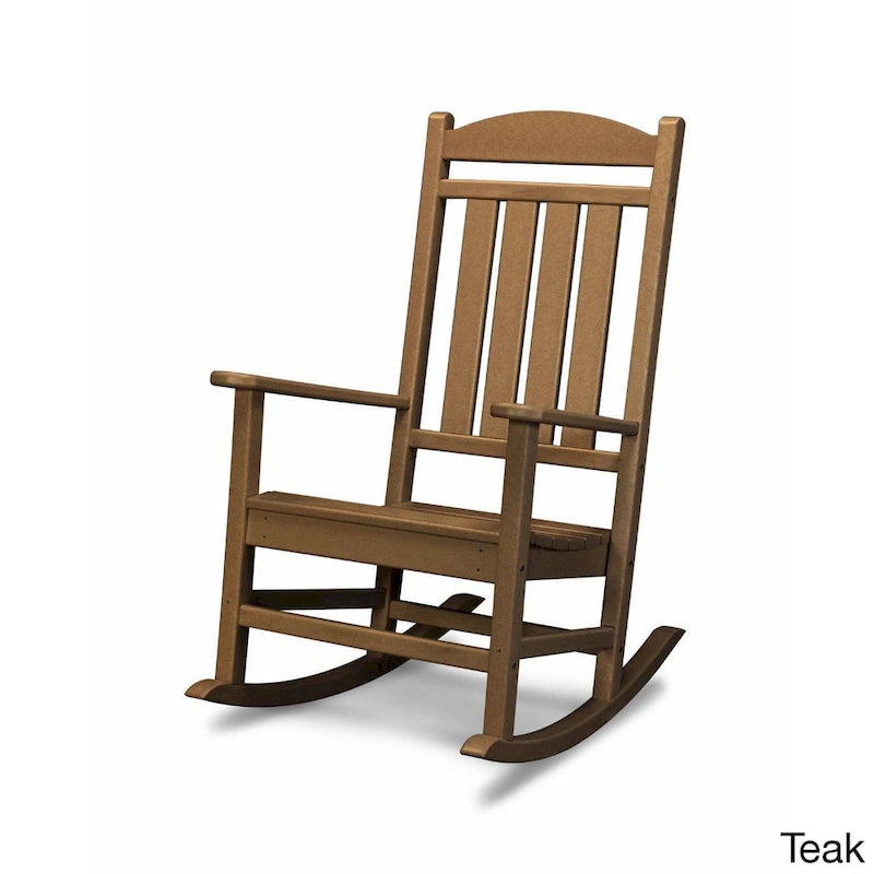 Fauteuil à bascule d'extérieur POLYWOOD Presidential