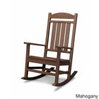 Fauteuil à bascule d'extérieur POLYWOOD Presidential