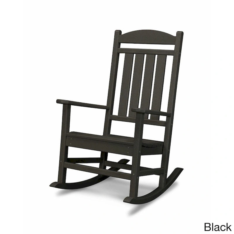 Fauteuil à bascule d'extérieur POLYWOOD Presidential