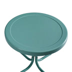Table d'appoint en métal rétro Crosley bleu Caraïbes