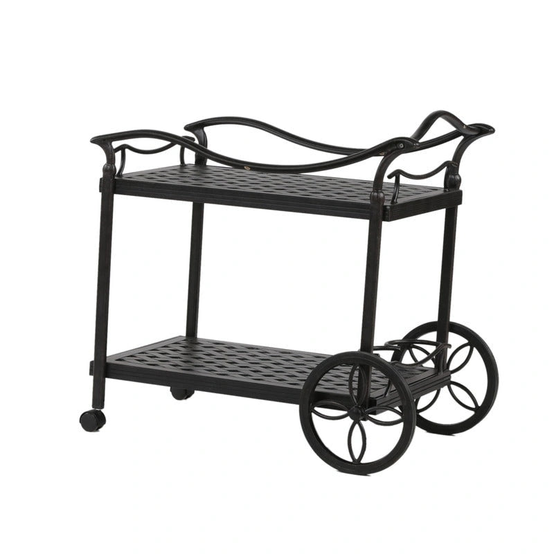 Chariot de service Ventura en fonte d'aluminium